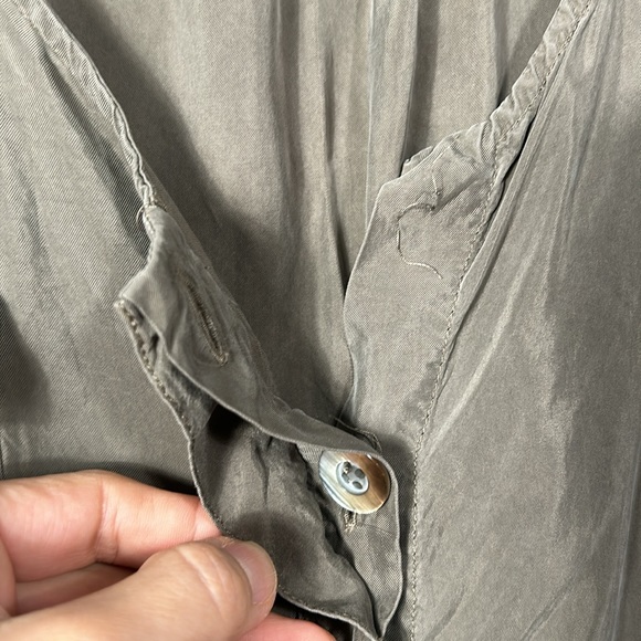 Kookai Army Green Overall Jumpsuit size  French 36 US 4 - Picture 9 of 14